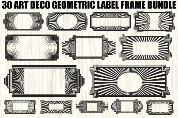 Art Deco Frame SVG Bundle: A Strategic Asset for Modern Design