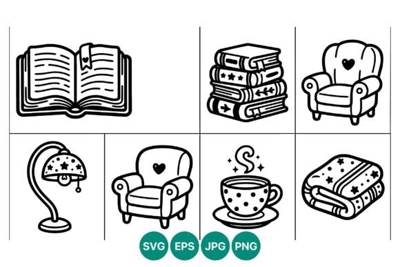 Cozy Book and Armchair Line Icons: A Practical Guide for Design Workflows