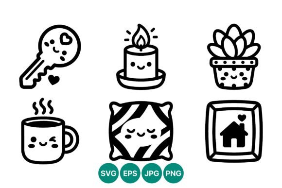 Cute Home Line Art Icons: A Designer's Guide