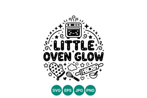 Cute Little Oven Glow Kitchen Vector: A Practical Guide for Designers
