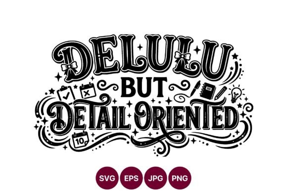 Delulu Detail Oriented Typography: Where Humor Meets High-Fidelity Design
