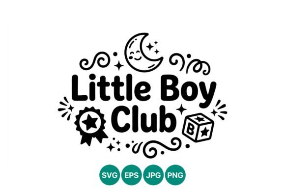 Little Boy Club Cute Vector Art: A Practical Asset for Creative Workflows
