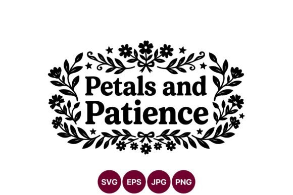 Petals and Patience Floral Wreath Design