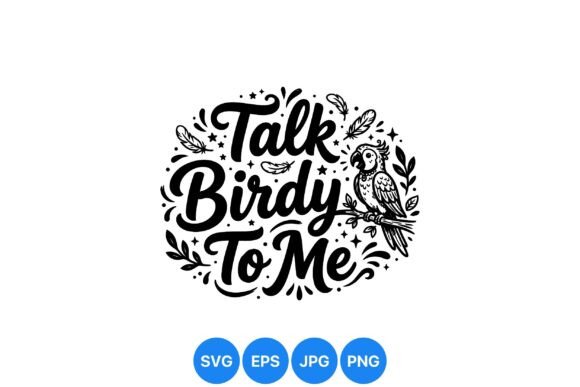 Talk Birdy to Me Design: A Versatile Asset for Creative Workflows