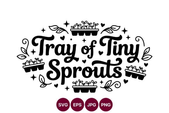 Tray of Tiny Sprouts Vector Art: A Visual Guide