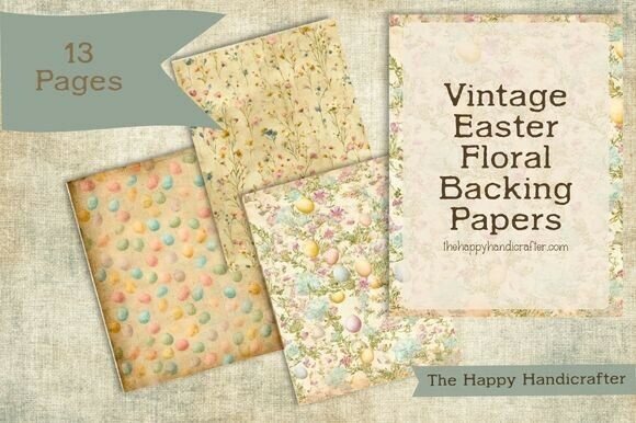 Vintage Easter Floral Backing Papers: A Practical Evaluation
